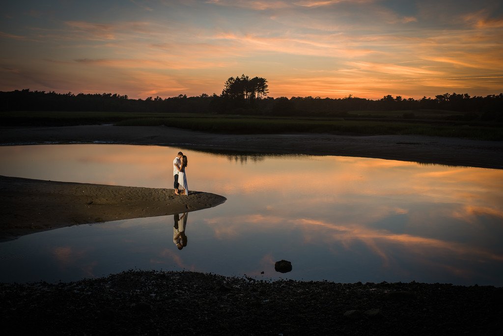 Maine Summers Engagement Photography by the sea