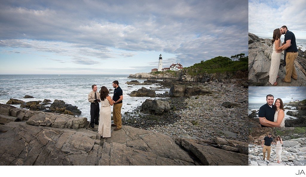 Fort Williams Park Elopement Wedding Photography