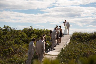 Sprague Farm Wedding Kiss on the Beach