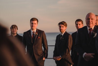 All eyes on the bride