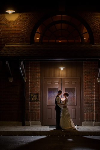 Lindsay and Todd at the Royal Oak Room